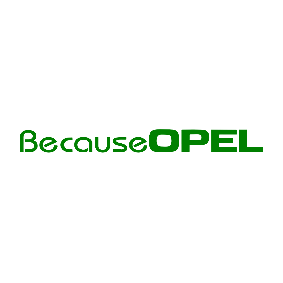 Sticker - BECAUSE OPEL
