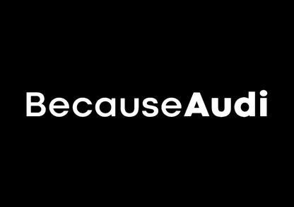 Sticker - BECAUSE AUDI