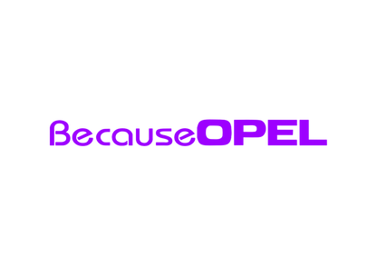 Sticker - BECAUSE OPEL