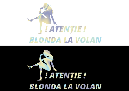 Sticker - BLONDA LA VOLAN