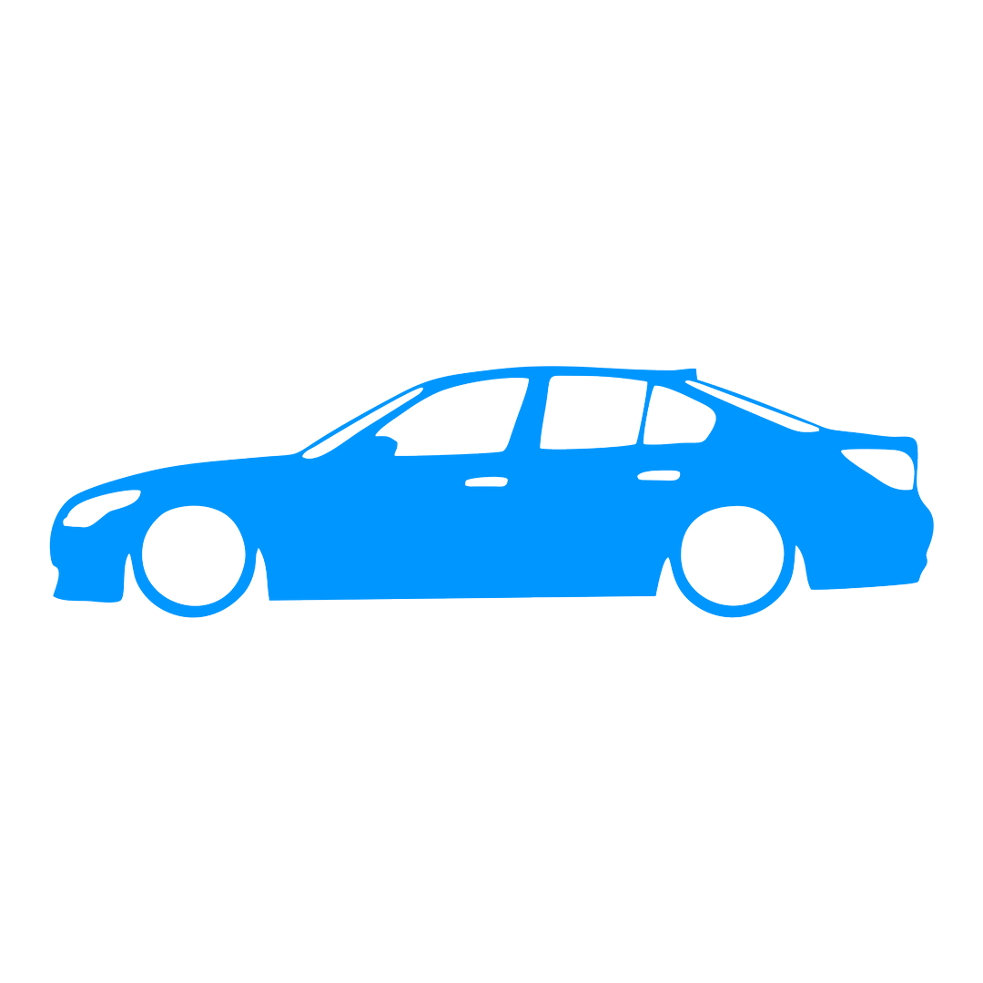 Sticker - BMW E60 SILUETA