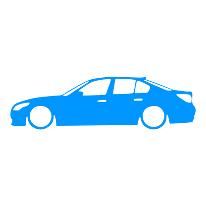 Sticker - BMW E60 SILUETA