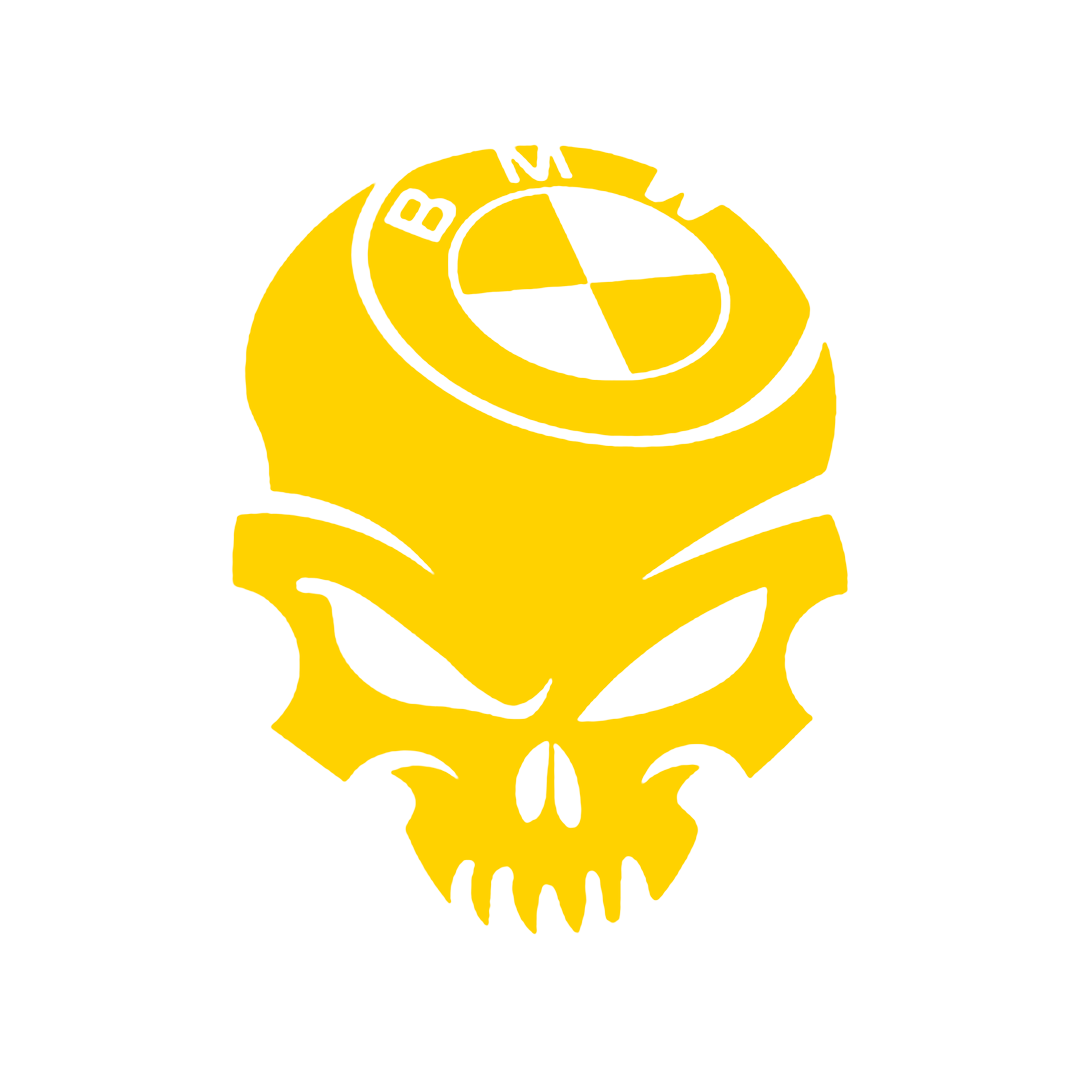 Sticker - BMW SKULL 2