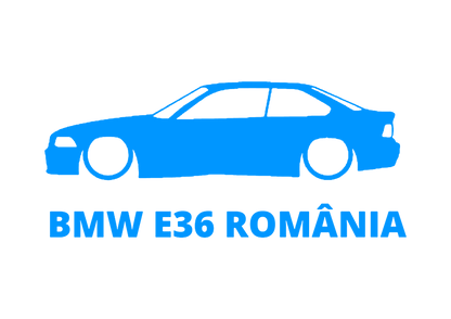 Sticker - BMW E36 ROMANIA