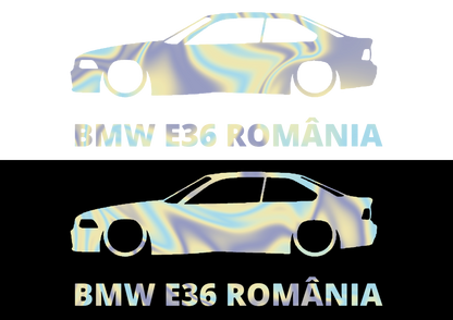 Sticker - BMW E36 ROMANIA