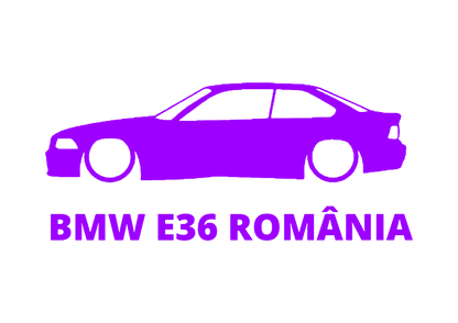 Sticker - BMW E36 ROMANIA