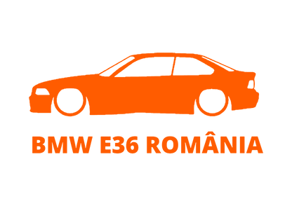 Sticker - BMW E36 ROMANIA