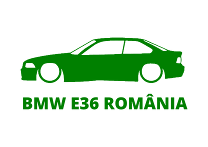 Sticker - BMW E36 ROMANIA
