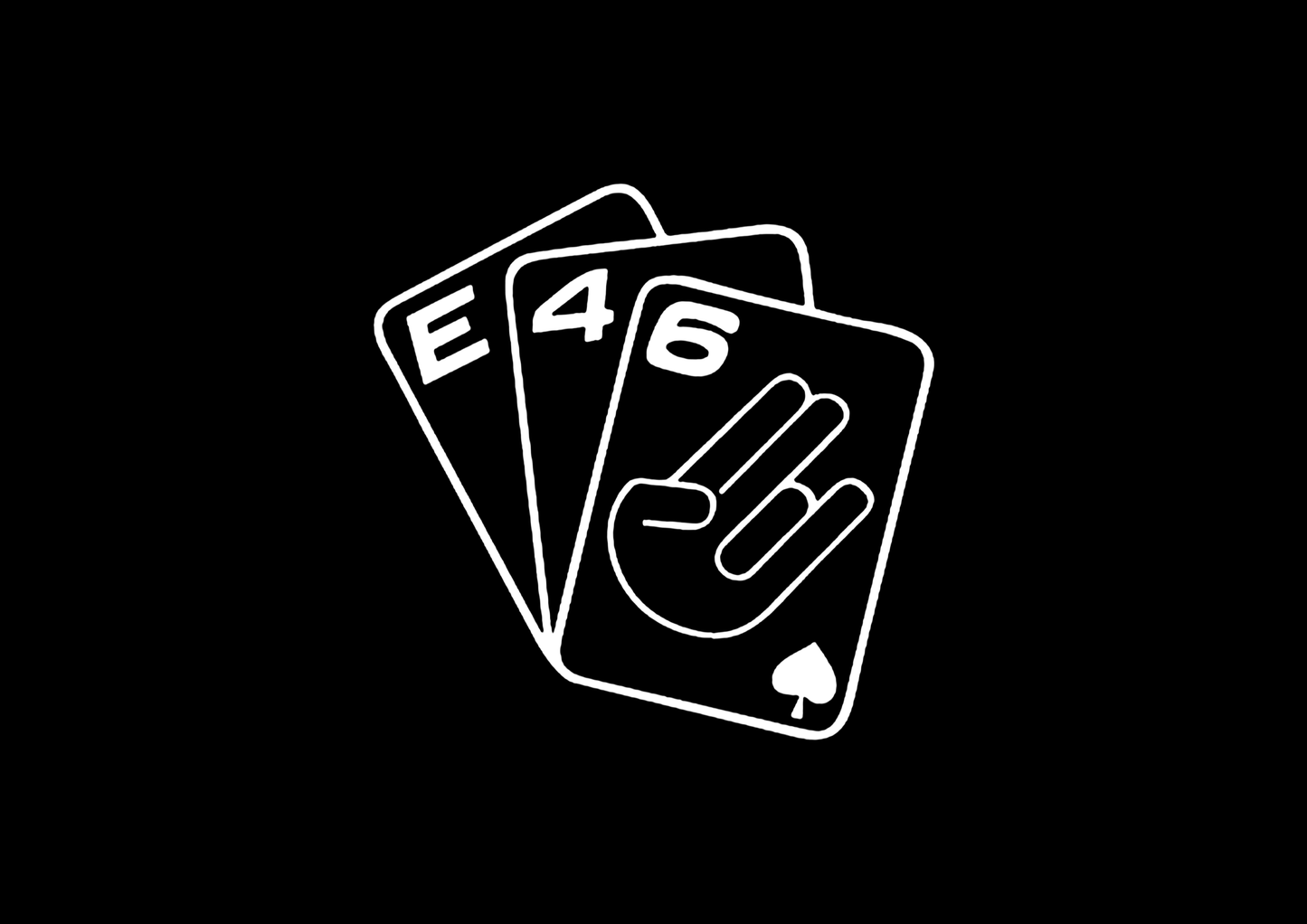 Sticker - BMW E46 CARDS