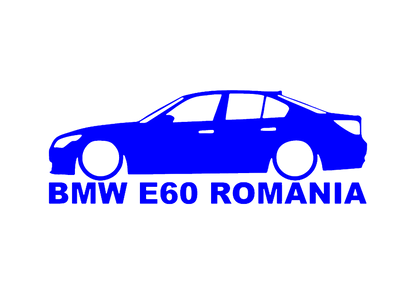 Sticker - BMW E60 ROMANIA