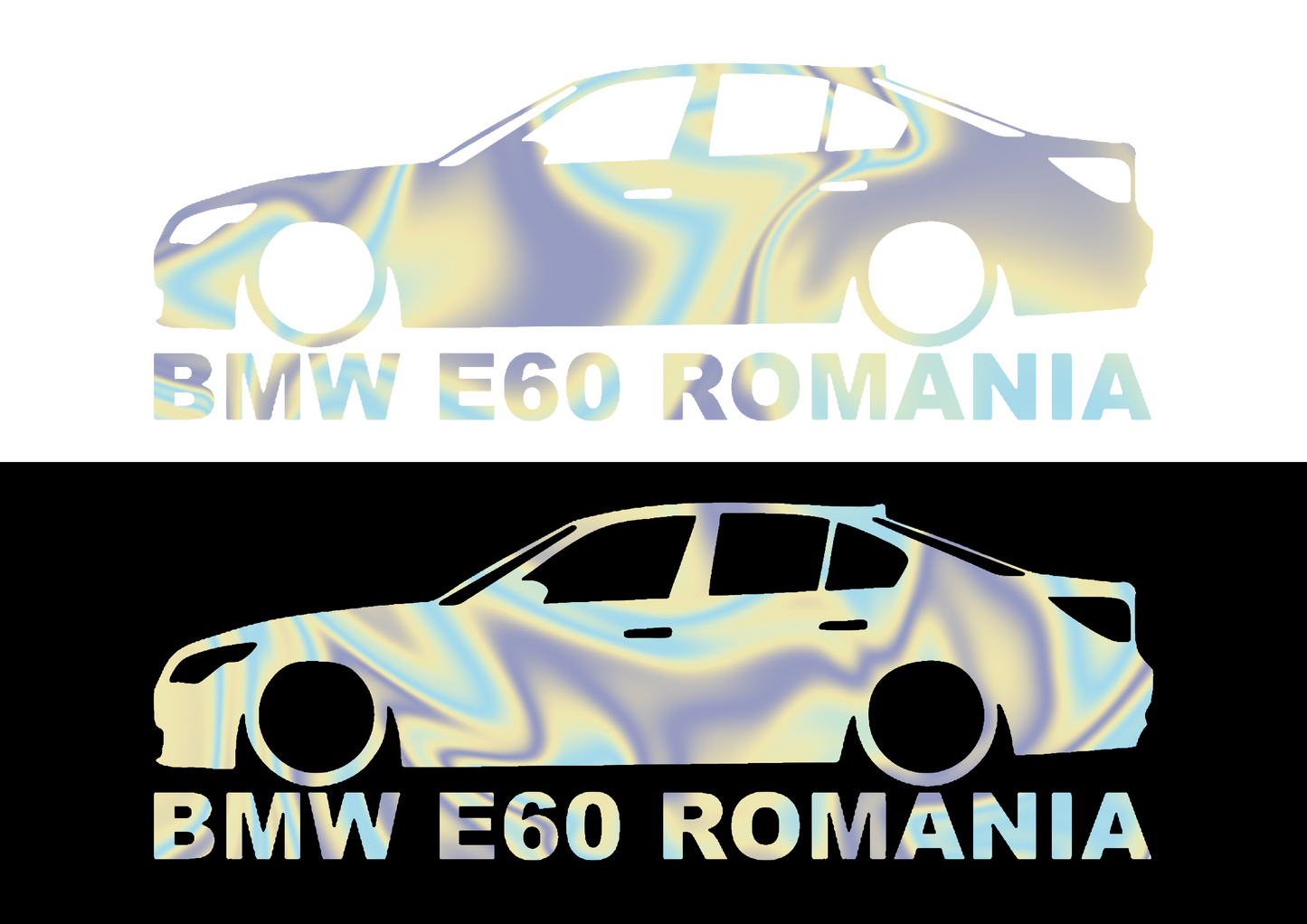 Sticker - BMW E60 ROMANIA