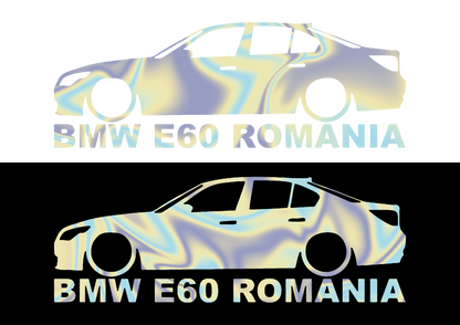 Sticker - BMW E60 ROMANIA