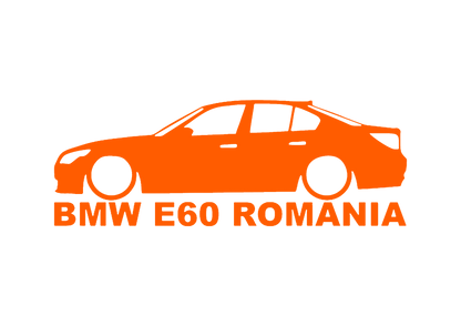 Sticker - BMW E60 ROMANIA