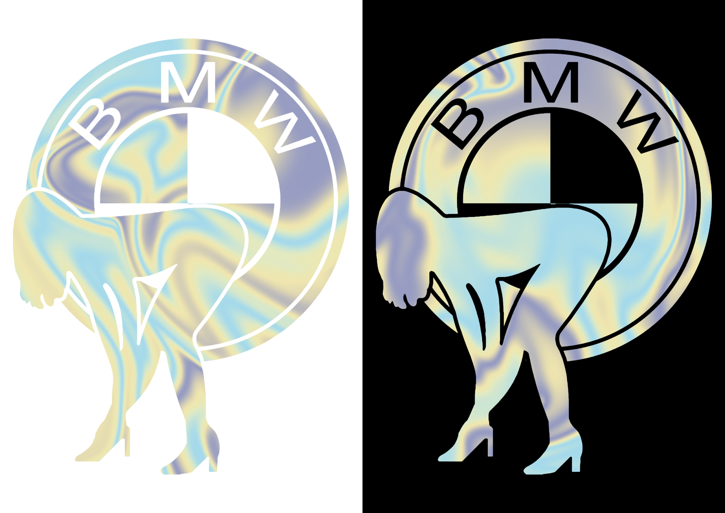 Sticker - BMW GIRL 2