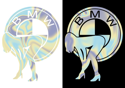 Sticker - BMW GIRL 2