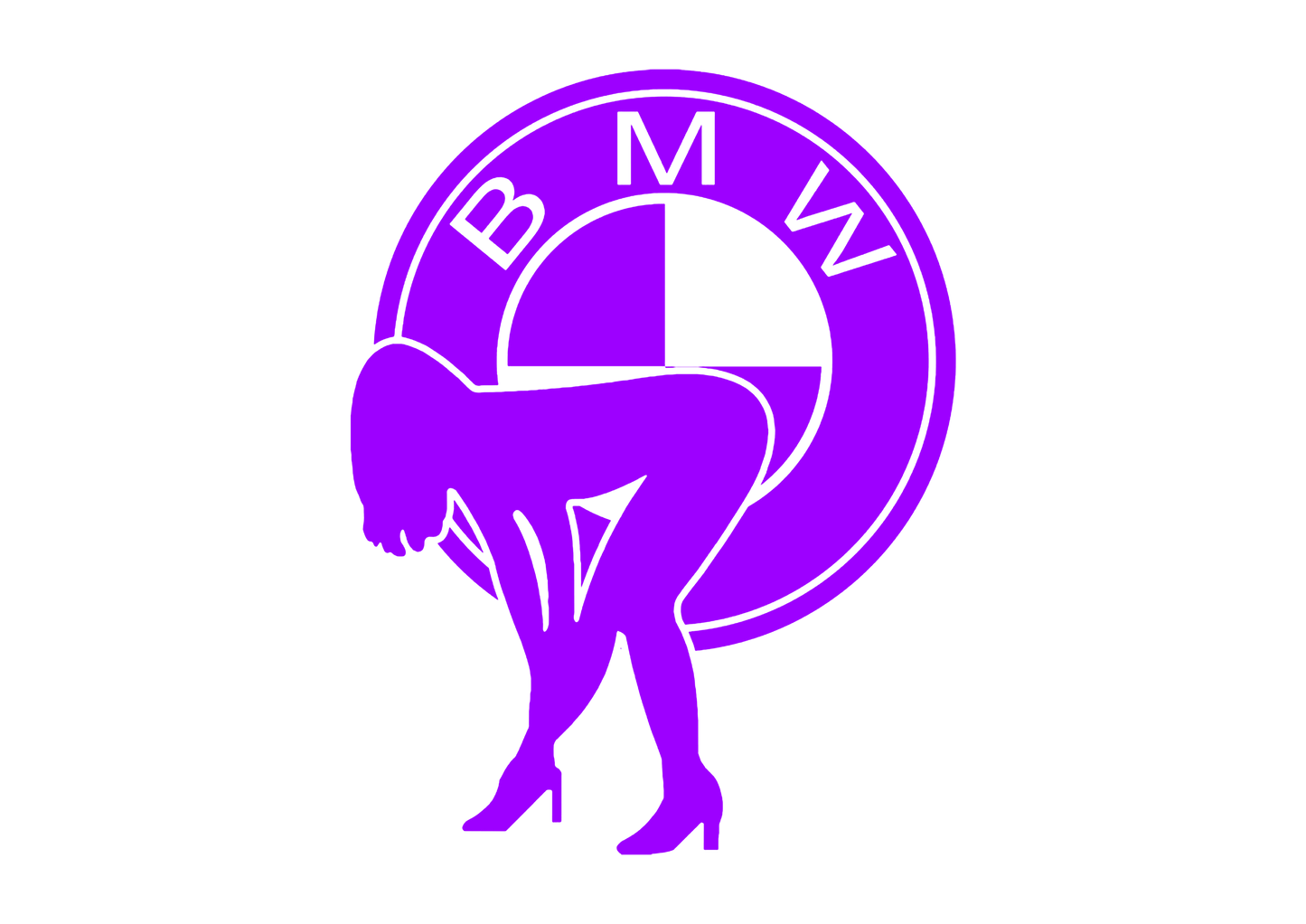 Sticker - BMW GIRL 2