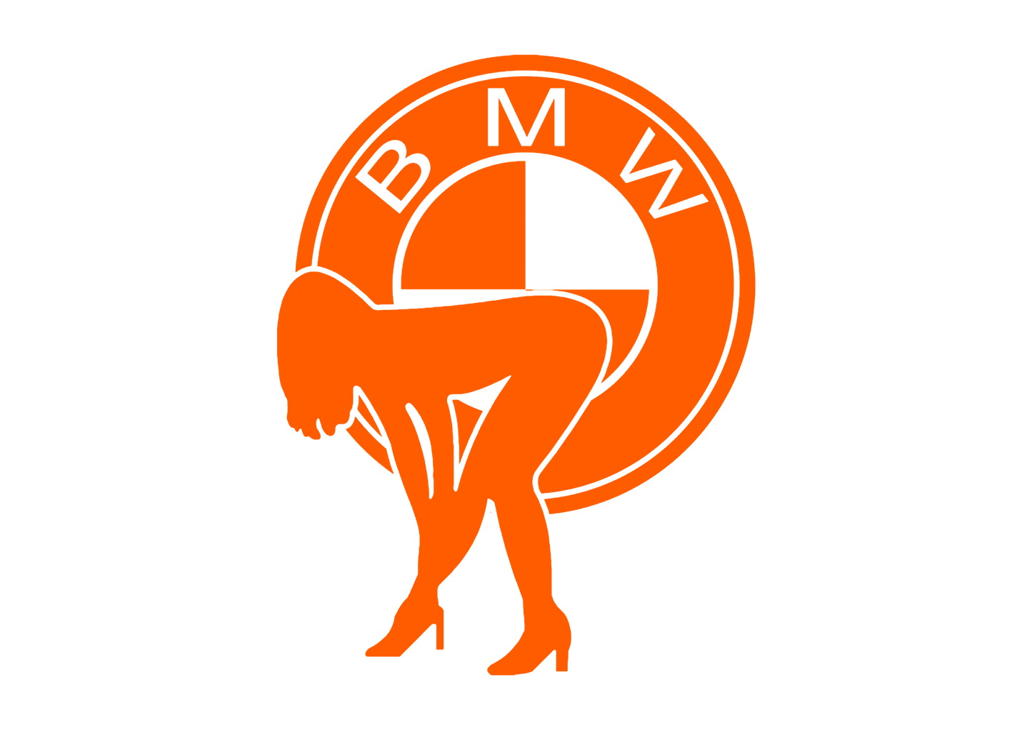 Sticker - BMW GIRL 2