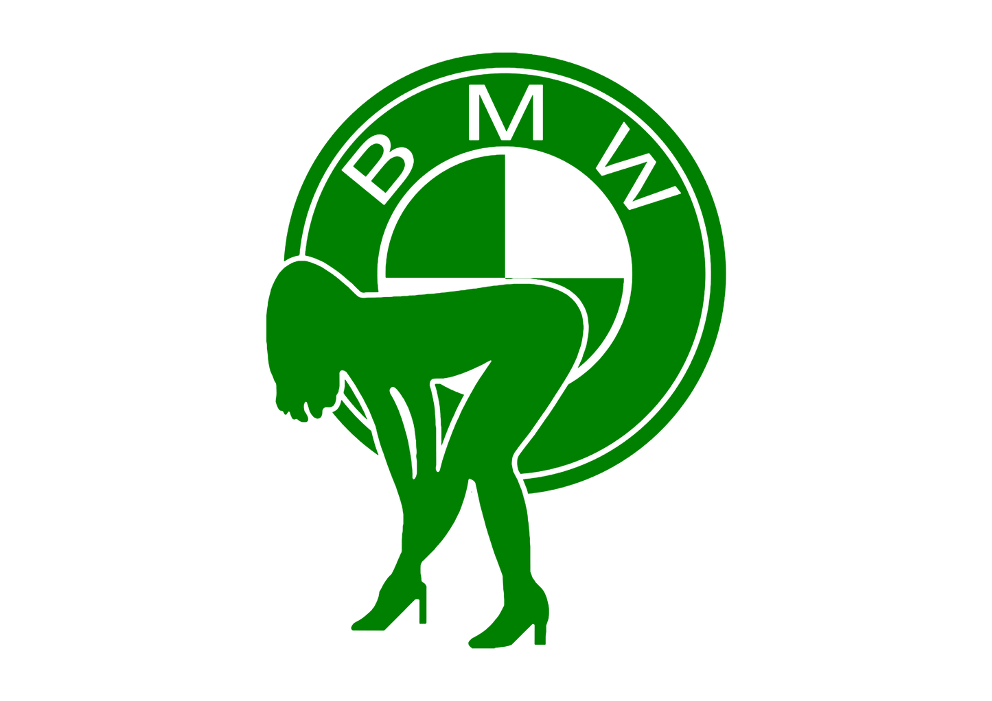 Sticker - BMW GIRL 2