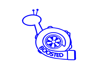 Sticker - BOOSTED SNAIL