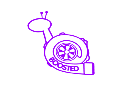 Sticker - BOOSTED SNAIL
