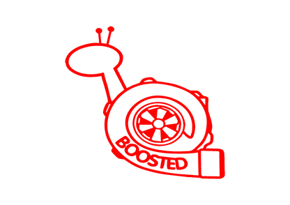 Sticker - BOOSTED SNAIL