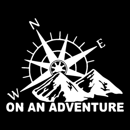 Sticker - ON AN ADVENTURE BUSOLA