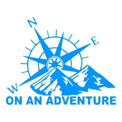Sticker - ON AN ADVENTURE BUSOLA