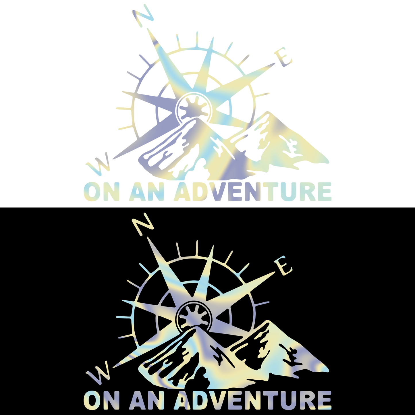 Sticker - ON AN ADVENTURE BUSOLA
