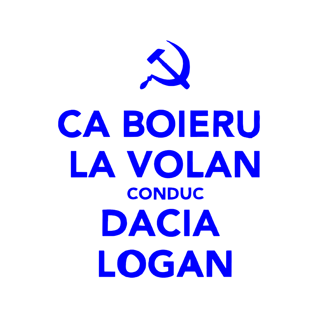 Sticker - CA BOIERU LA VOLAN