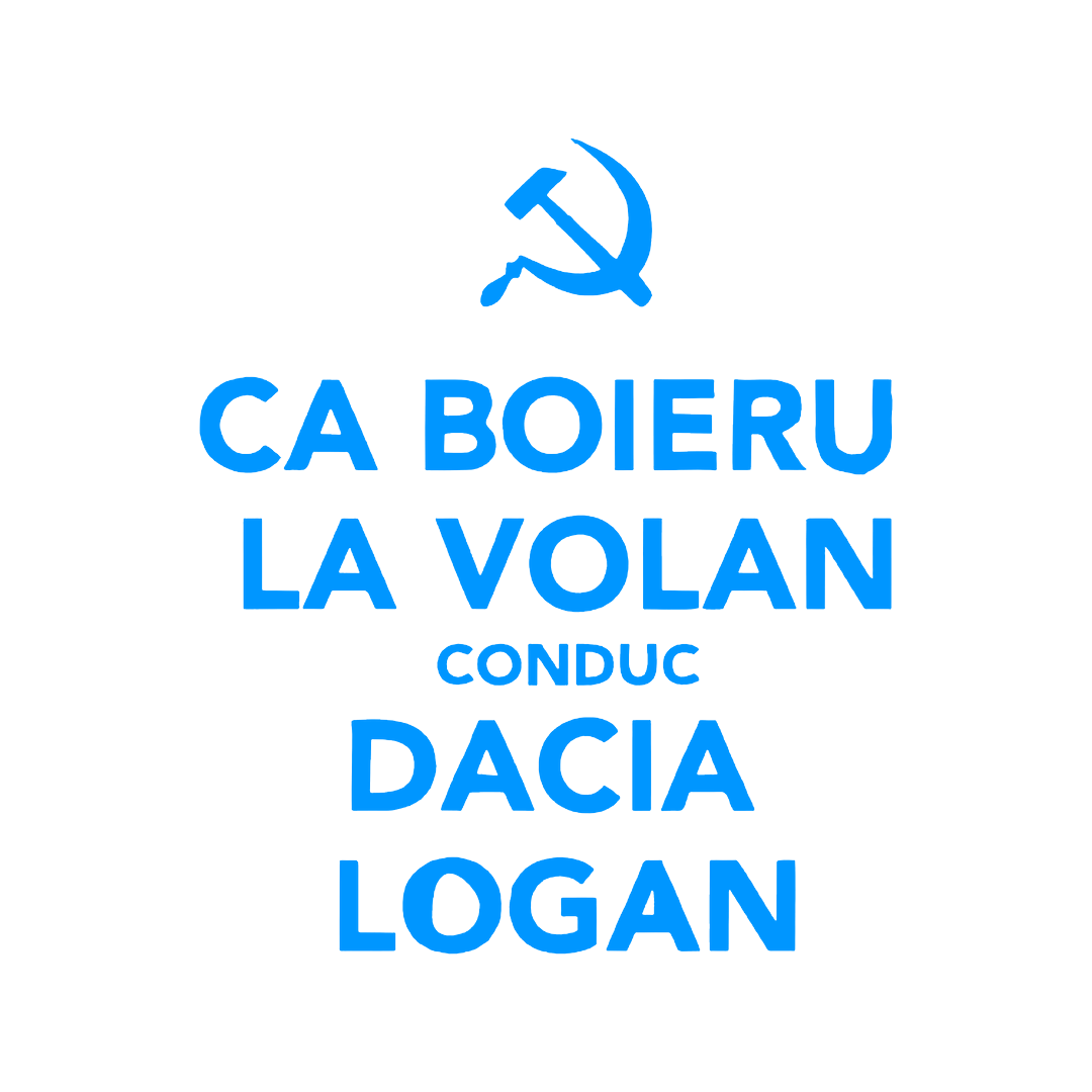 Sticker - CA BOIERU LA VOLAN