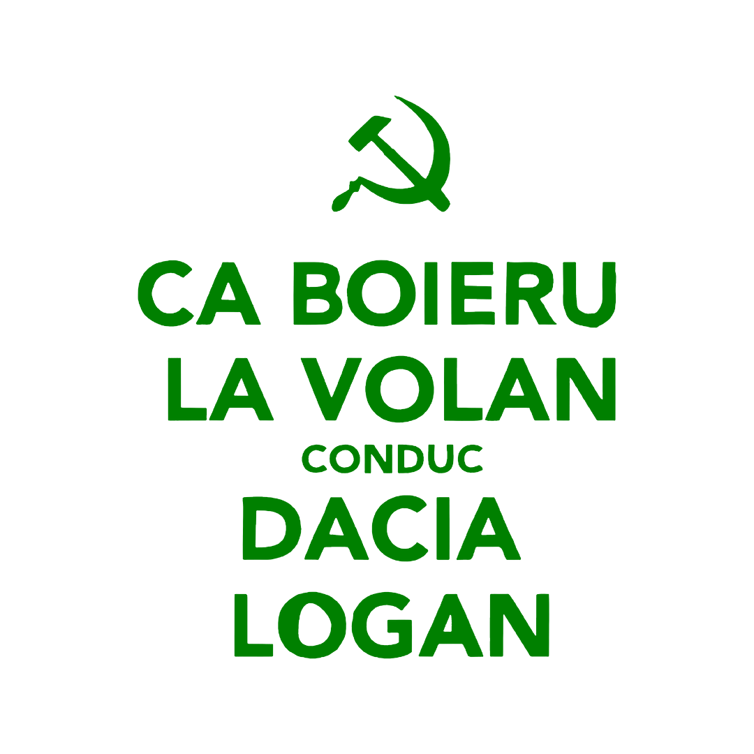 Sticker - CA BOIERU LA VOLAN