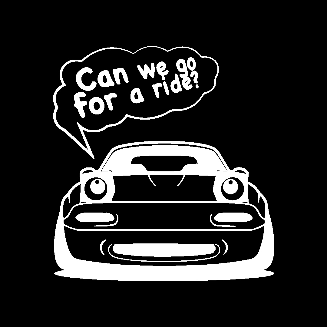 Sticker - CAN WE GO FOR A RIDE