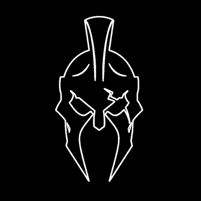 Sticker Luneta - SPARTAN HELMET