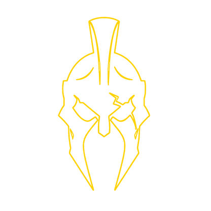 Sticker Luneta - SPARTAN HELMET