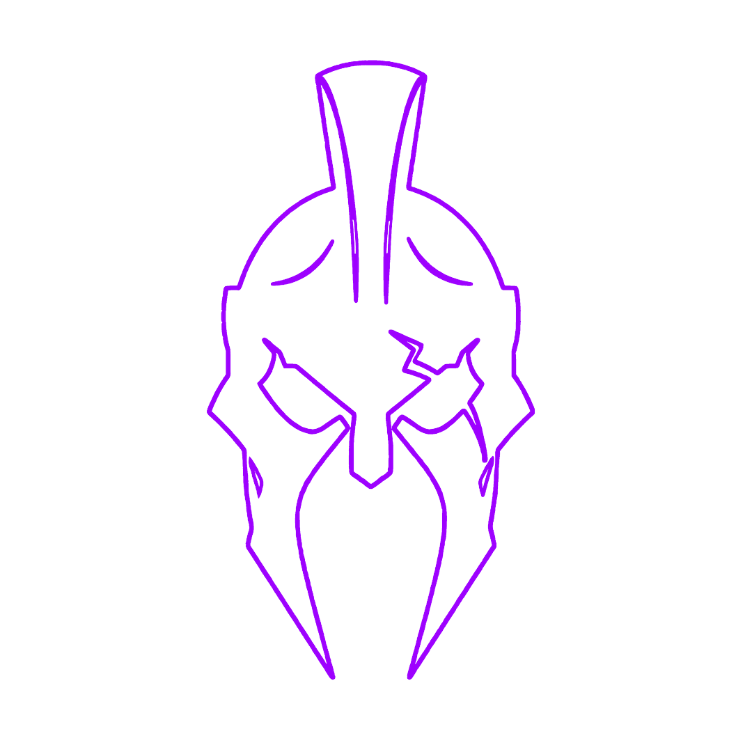 Sticker Luneta - SPARTAN HELMET