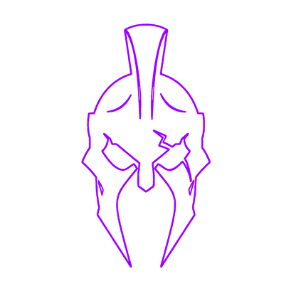 Sticker Luneta - SPARTAN HELMET