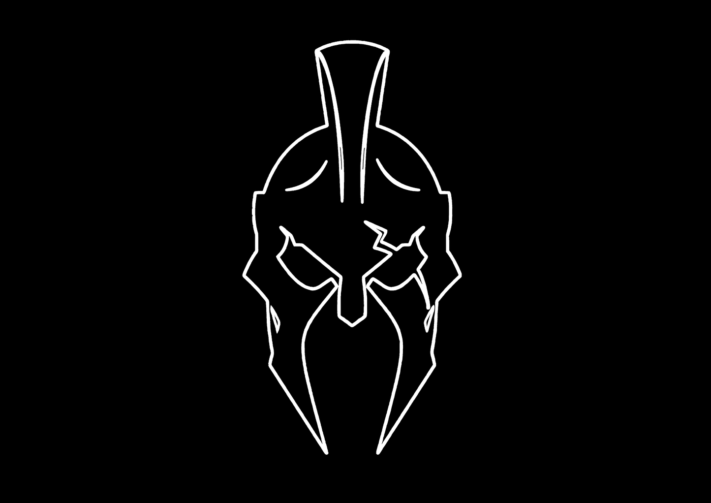 Sticker Luneta - SPARTAN HELMET