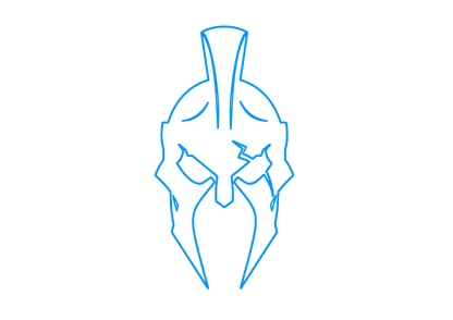 Sticker Luneta - SPARTAN HELMET