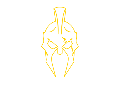 Sticker Luneta - SPARTAN HELMET