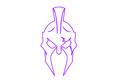 Sticker Luneta - SPARTAN HELMET