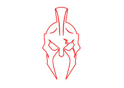 Sticker Luneta - SPARTAN HELMET