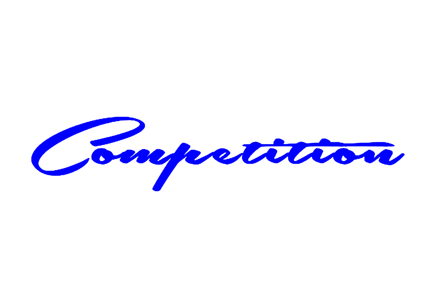 Sticker Parbriz - COMPETITION