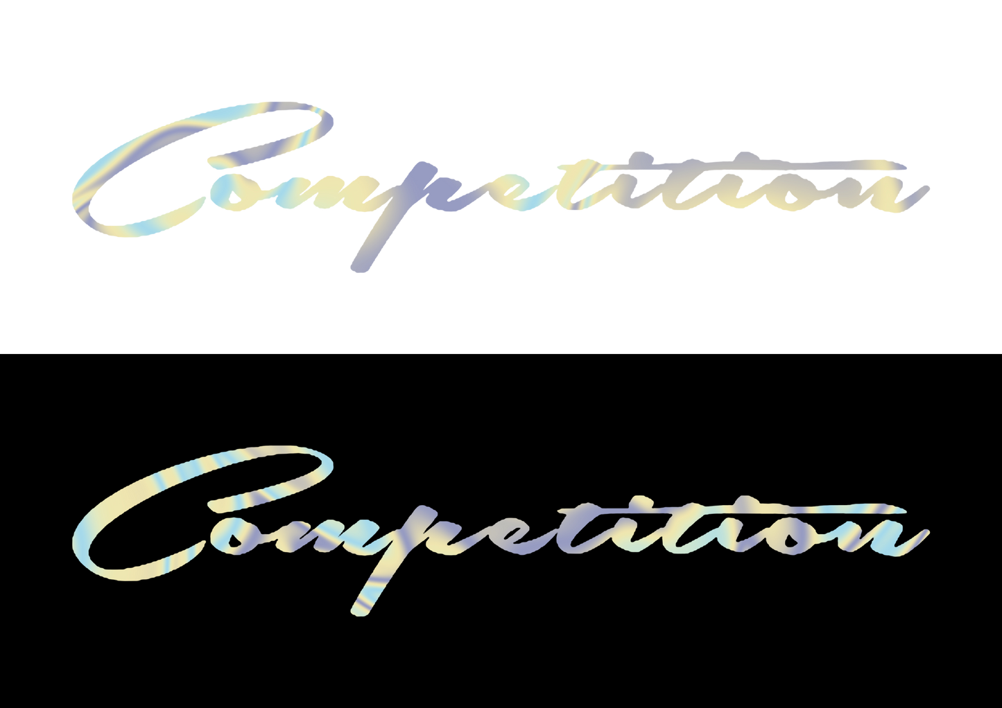 Sticker Parbriz - COMPETITION