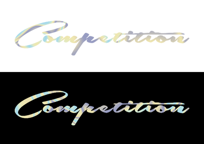 Sticker Parbriz - COMPETITION