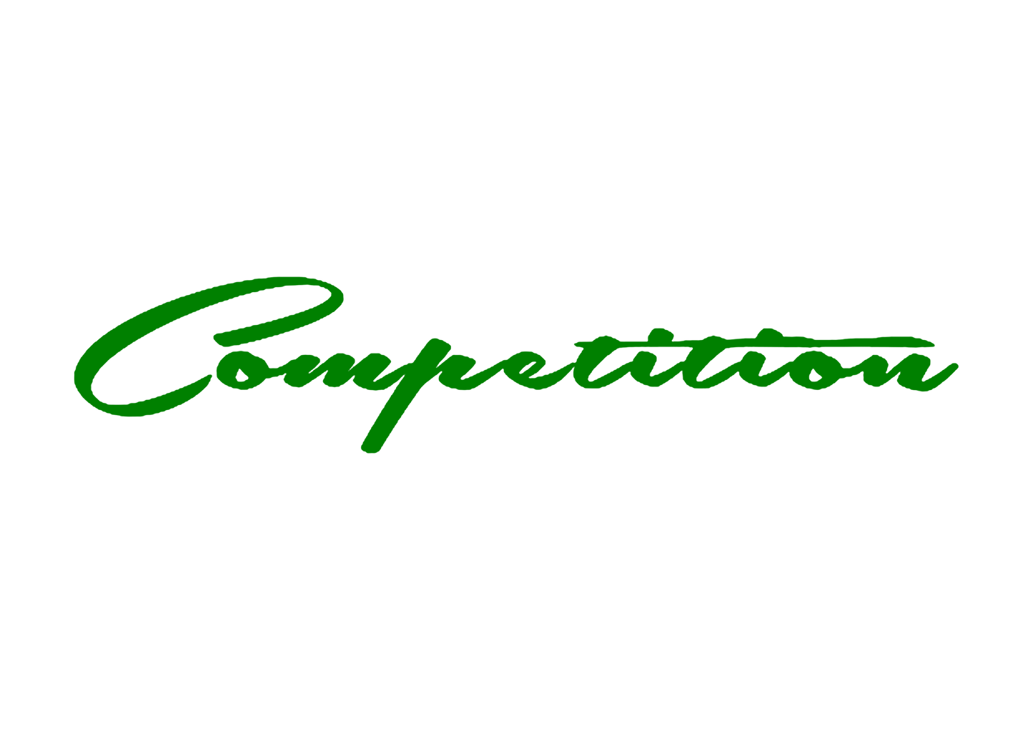 Sticker Parbriz - COMPETITION