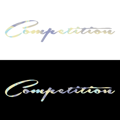 Sticker Parbriz - COMPETITION