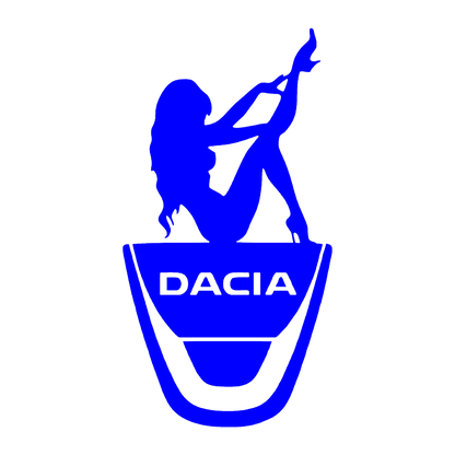 Sticker - DACIA GIRL 2