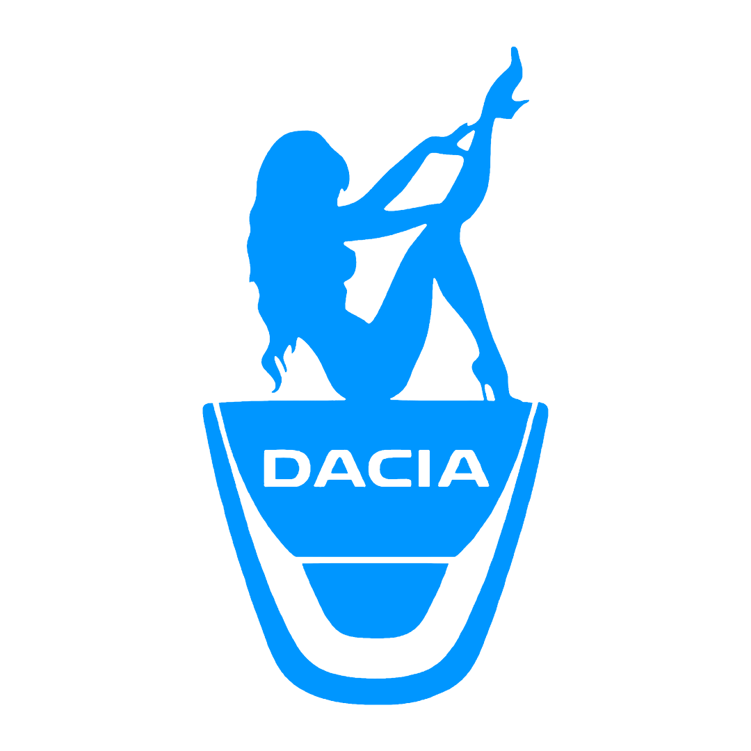 Sticker - DACIA GIRL 2