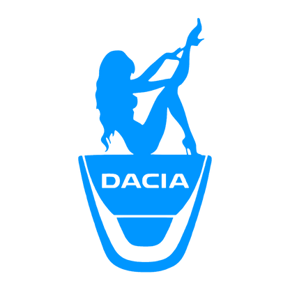 Sticker - DACIA GIRL 2