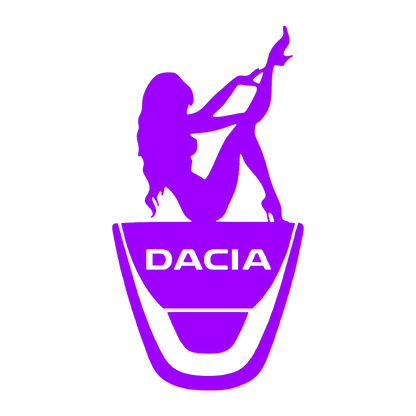 Sticker - DACIA GIRL 2
